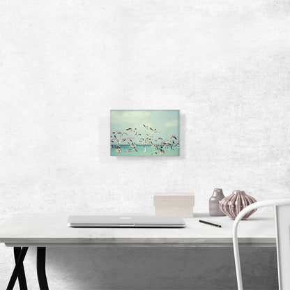 Flying Seagulls Home Decor Rectangle