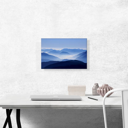 Foggy Mountains Home Decor Rectangle