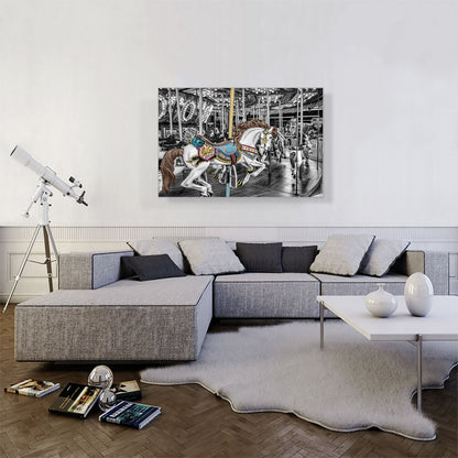Amusement Park Horse Home decor