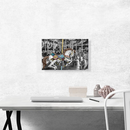 Amusement Park Horse Home decor