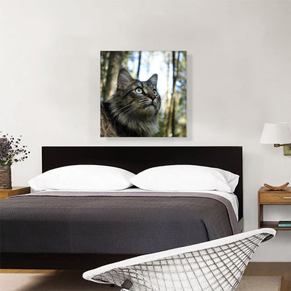 Grey Norwegian Forest Cat Home decor