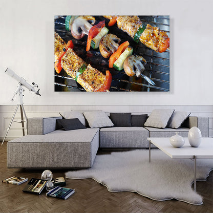 Grilled Food BBQ Restaurant decor