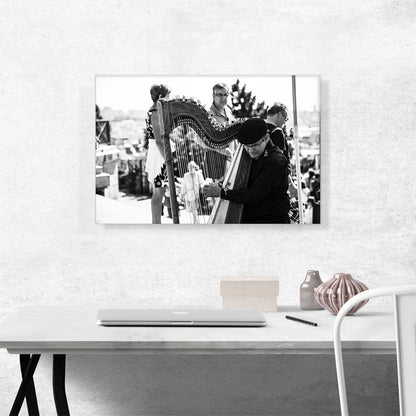 Harp Musician Home decor