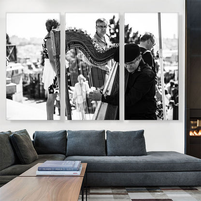 Harp Musician Home decor