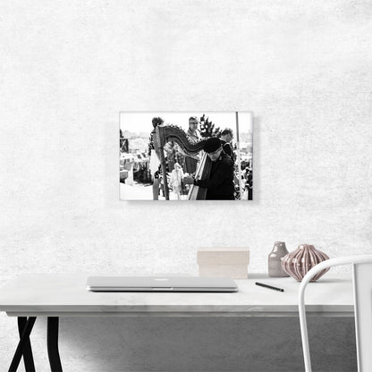 Harp Musician Home decor