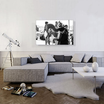 Harp Musician Home decor