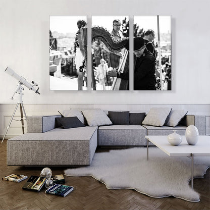 Harp Musician Home decor