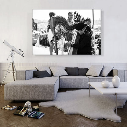Harp Musician Home decor