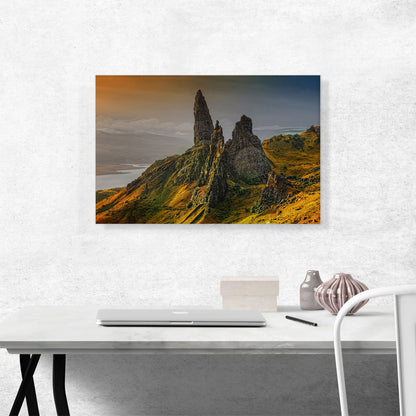 High Rock Mountains Home Decor Rectangle