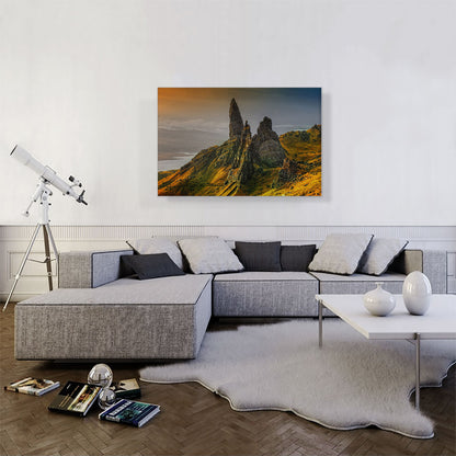 High Rock Mountains Home Decor Rectangle