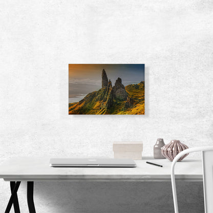 High Rock Mountains Home Decor Rectangle