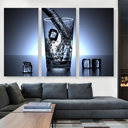 Ice Water Glass Bar decor