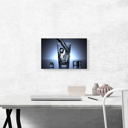 Ice Water Glass Bar decor