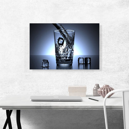 Ice Water Glass Bar decor