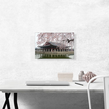 Japan Temple Blossom Home decor