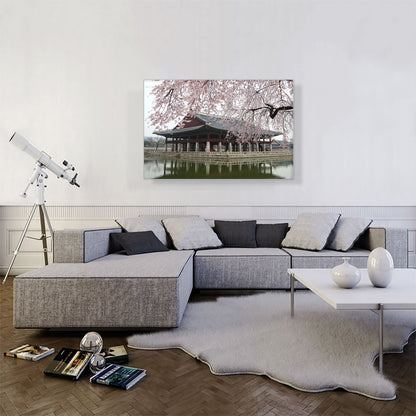 Japan Temple Blossom Home decor