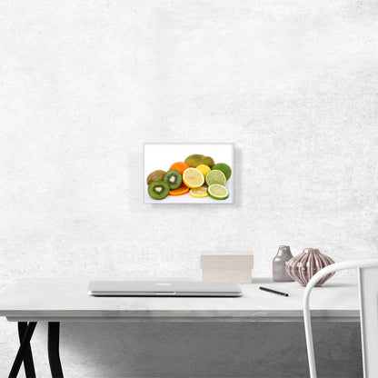 Kiwi Lemon Limette Orange Papaya Fruits Supermarket decor