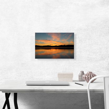 Lake Sunset Home Decor Rectangle