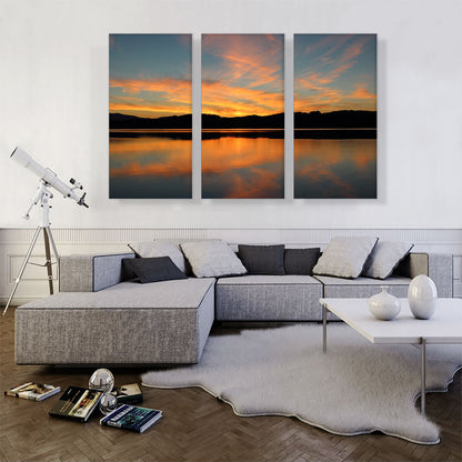 Lake Sunset Home Decor Rectangle