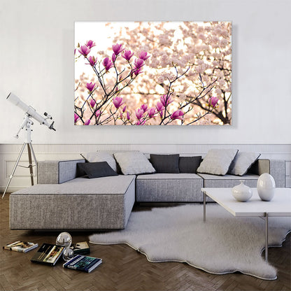 Magnolia and Cherry Blossoms Home decor