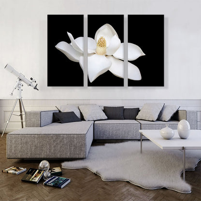 Magnolia White Flower Home Decor Rectangle