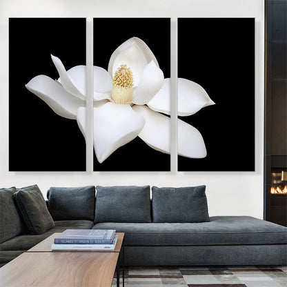 Magnolia White Flower Home Decor Rectangle