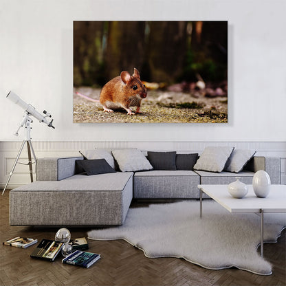 Mouse In Forest Home decor