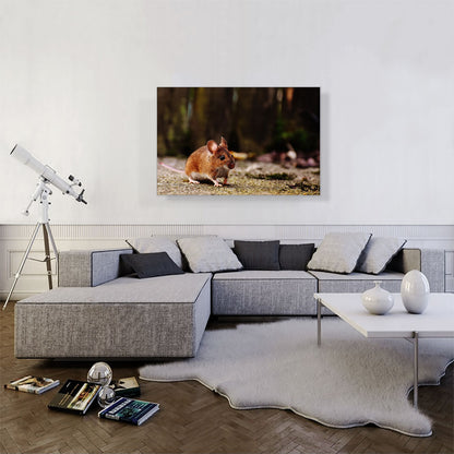 Mouse In Forest Home decor