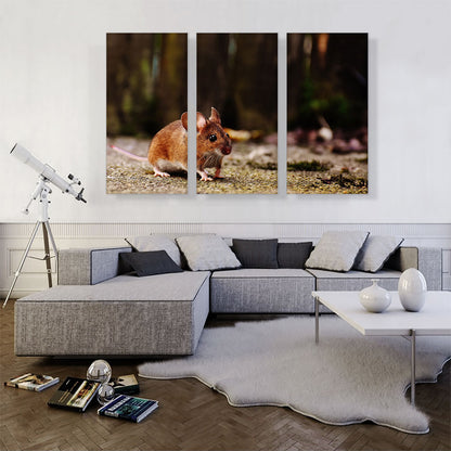 Mouse In Forest Home decor