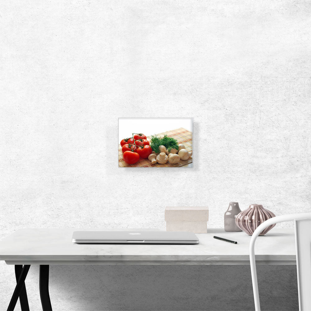 Mushrooms and Tomatoes Home decor