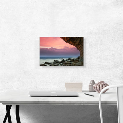 Ocean Coast Sunset Home Decor Rectangle