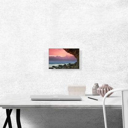 Ocean Coast Sunset Home Decor Rectangle