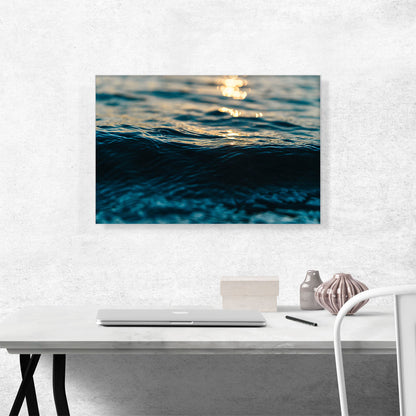 Ocean Wave Home Decor Rectangle
