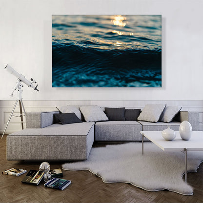 Ocean Wave Home Decor Rectangle