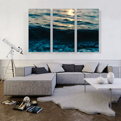 Ocean Wave Home Decor Rectangle