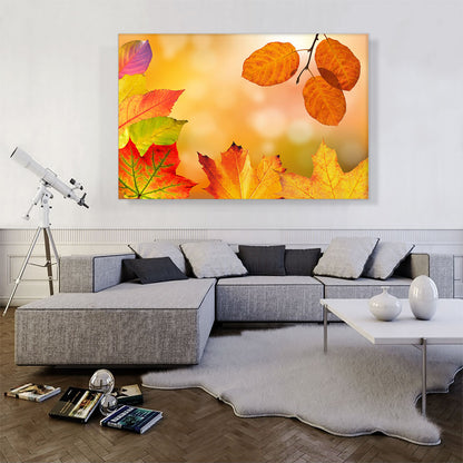 Autumn Wood Leaves Home decor