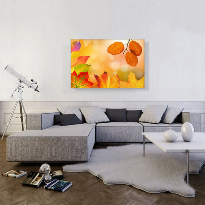 Autumn Wood Leaves Home decor