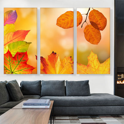 Autumn Wood Leaves Home decor