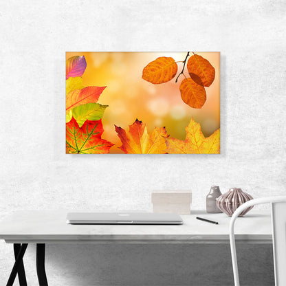 Autumn Wood Leaves Home decor