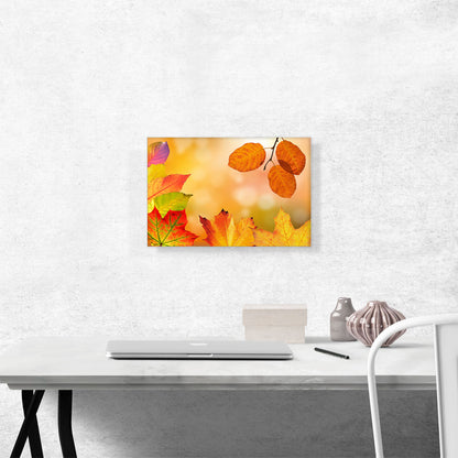Autumn Wood Leaves Home decor