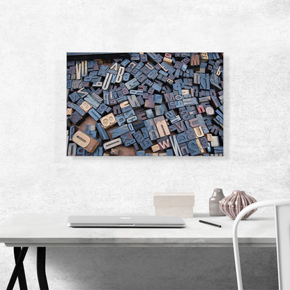 Old Letters Stamps Home decor