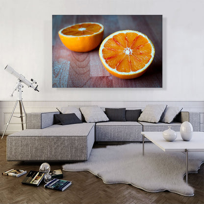 Orange Cut In Half Home decor