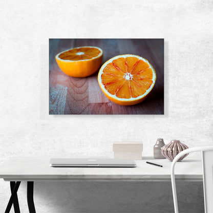 Orange Cut In Half Home decor