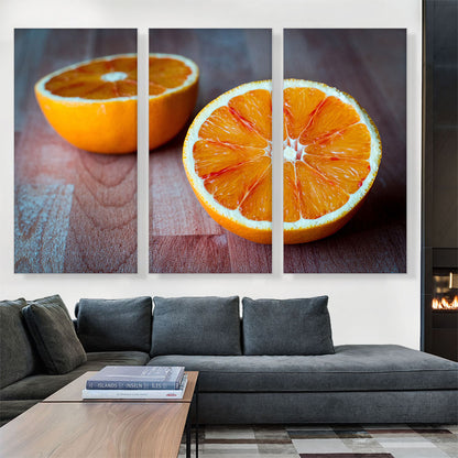 Orange Cut In Half Home decor