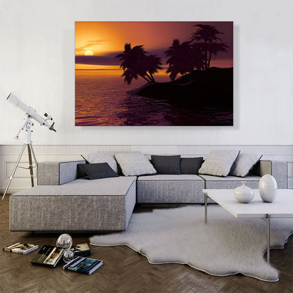 Palm Island Home Decor Rectangle