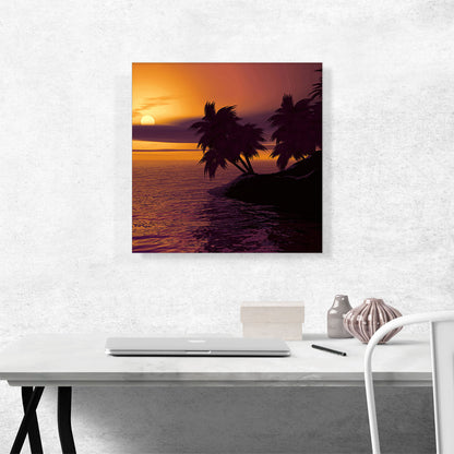 Palm Island Home Decor Square