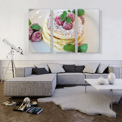 Pancake With Berries Restaurant decor