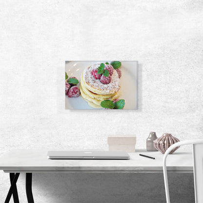 Pancake With Berries Restaurant decor