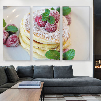 Pancake With Berries Restaurant decor