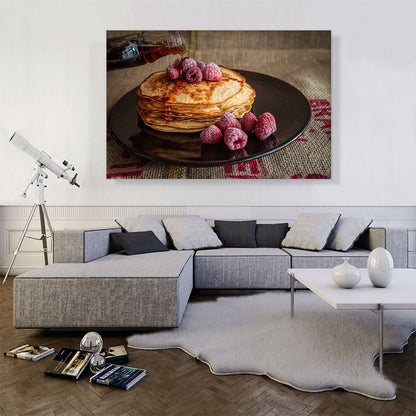 Pancakes With Berries Home decor